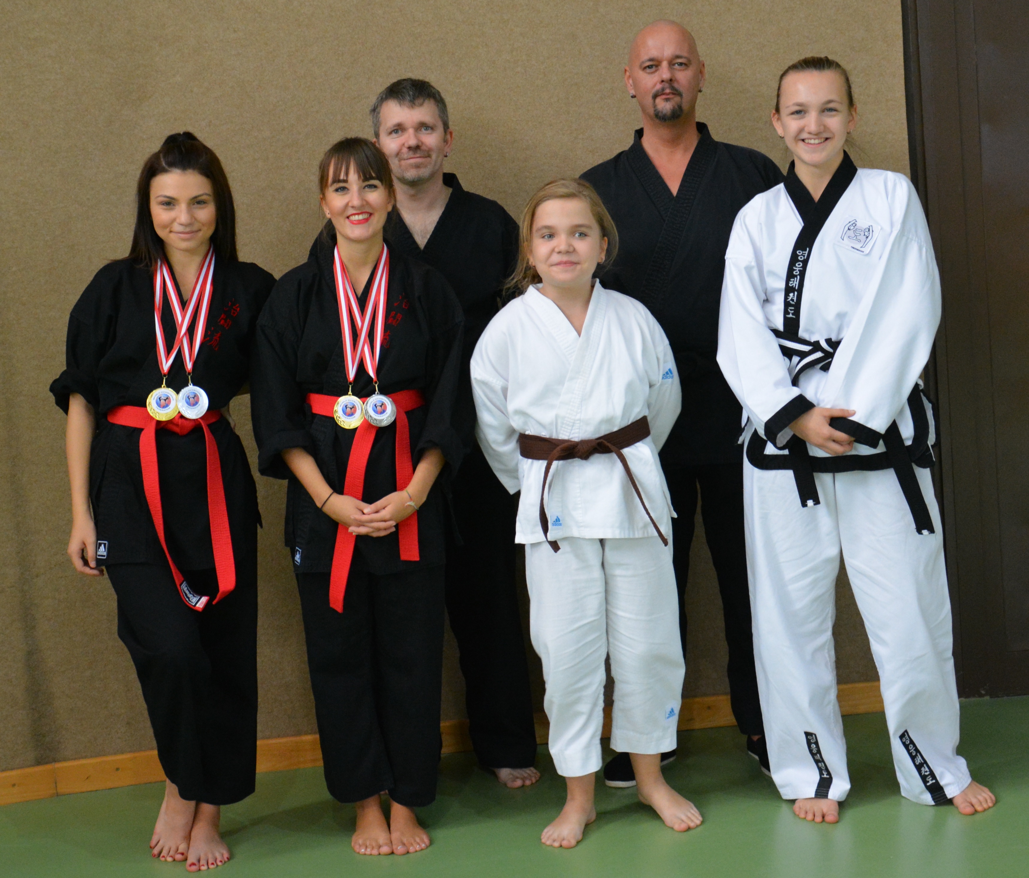 Char Lee, Saskia, Arno, Alice